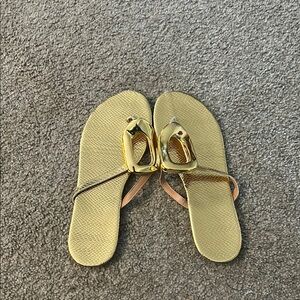 Gold Women's Sandals